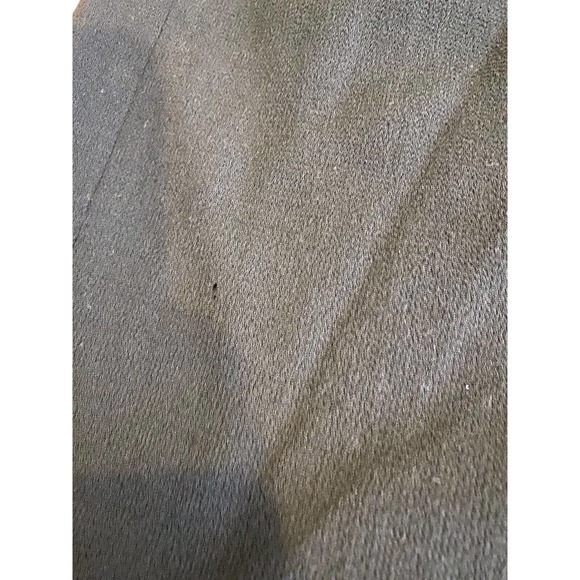 Wool Black Skirt Midi Faux Wrap 100% Wool Valerie Stevens 6 P Vintage READ - Picture 3 of 3